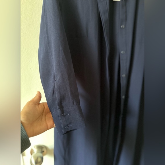 Navy blue long shirt - Picture 3 of 6